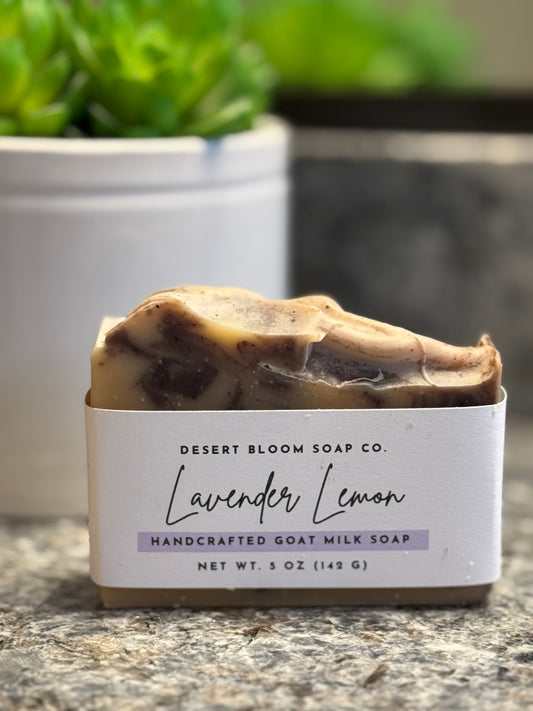Lavender Lemon Goats Milk Soap